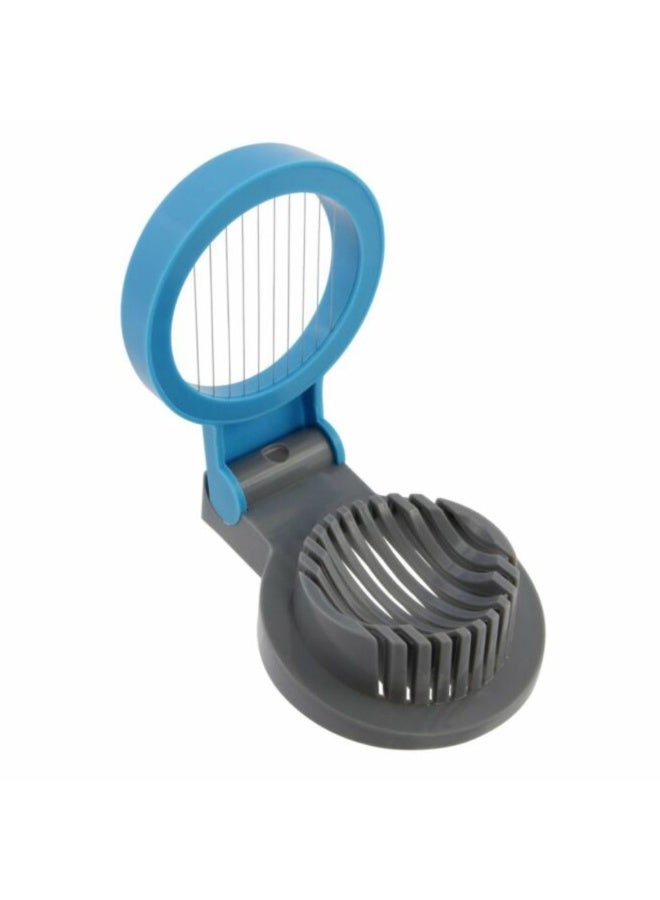 Single Egg Slicer Tool for Boiled Eggs Even Cutting Easy Press Kitchen Gadget Time Saving Easy Cleaning Compact Design for Daily Use Egyptian Style Kitchen Home - Image 2